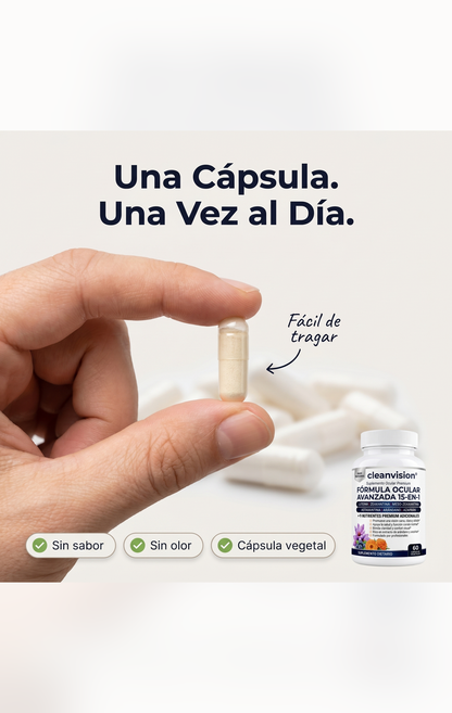 CleanVision® - Cuida tu salud ocular desde adentro, de forma 100% natural